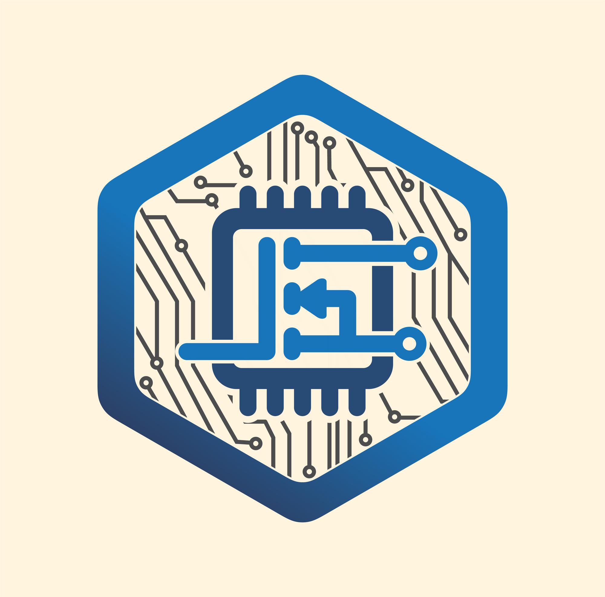 Kompiuteriniai žaidimai — kūryba ir technologija logo